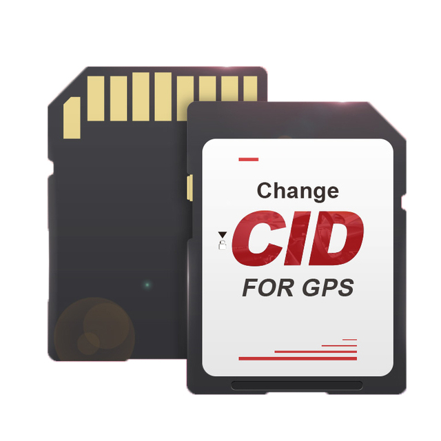 Best Sell Real Capacity Black Custom 8GB 16GB 32GB 64GB 128GB CID SD Card Write Clone CID GPS Navigation TF CID Card Changeable