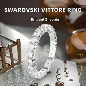 <span class=keywords><strong>Anillo</strong></span> para Mujer Matrix <span class=keywords><strong>Vittore</strong></span>, Piedras Transparentes Impresionantes que Brillan en Todos los Ángulos, Colección de Circonia, Acabado en Tono Plateado - Product Image 2
