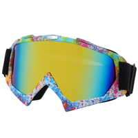 Lunettes de ski coupe-vent cyclisme moto lunettes hiver anti-buée snowboard lunettes de ski masque de ski lunettes de soleil tactiques