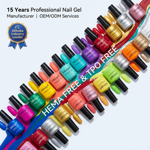 HEMA FREE 15ml Gel Polish Couleur Haute Pigmentation Marque Privée Vente <span class=keywords><strong>en</strong></span> <span class=keywords><strong>Gros</strong></span> 1kg Gel Peinture Ongles <span class=keywords><strong>en</strong></span> Vrac Vernis à Ongles Logo Personnalisé pour Ongles - Product Image 4