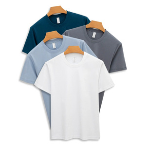 T-shirt in cotone doppio mercerizzato 160 GSM 80S, vestibilità regular premium, t-shirt personalizzata con stampa puff, per uomo, 100% cotone - Product Image 3