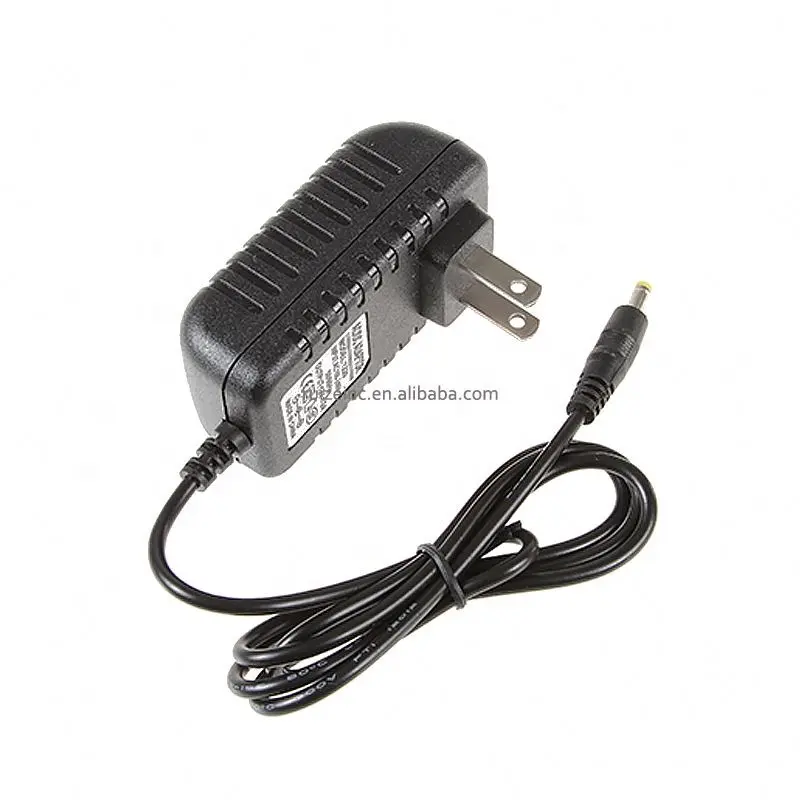 2Pin Wall-Amount Dc Supply American Adapt Us Plug 12V 1.5A Switching Power Adapter for Speaker