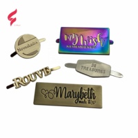Sac à main personnalisé en cuir, Logo de marque pour vêtements, Logo de marque, étiquettes en métal, portefeuille, vente en gros, usine directe