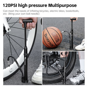 WEST BIKING 120 PSI moto vélo <span class=keywords><strong>vtt</strong></span> <span class=keywords><strong>pompe</strong></span> à pneu Mini aluminium haute pression main Portable <span class=keywords><strong>CO2</strong></span> Air <span class=keywords><strong>pompe</strong></span> à vélo - Product Image 5