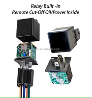 Rastreador GPS 4G para Vehículos y Camiones con Seguimiento en Tiempo Real, Dispositivo GPS Tipo Relé para Coche, Moto y Motocicleta con Apagado Remoto de Motor