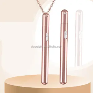 BlueRabbit Necklace Vibrators Wholesale Metal bullet vibrators Mini Rose Gold long bullet vibrators