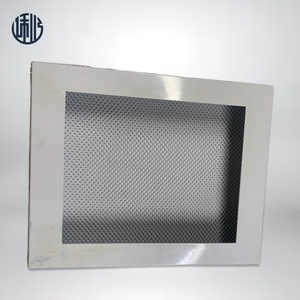Lámina de Malla Metálica Expandida de <span class=keywords><strong>Hierro</strong></span> Liso con Perforación Diamantada Tipo Plano, Rejilla de Seguridad para Ventanas, Panel de Malla Antirrobo de Fábrica - Product Image 1
