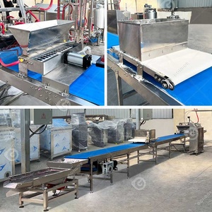 Máy làm kẹo dẻo công nghiệp bán tự động, thiết bị sản xuất kẹo bông, dây chuyền sản xuất kẹo cuộn - Product Image 2