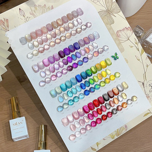 Nouveau Kit <span class=keywords><strong>de</strong></span> Gel UV pour Ongles Effet Œil <span class=keywords><strong>de</strong></span> Chat Milan 2026, 50 Couleurs, Longue Durée, Sans HEMA, Sans TPO, Non Toxique, Bouteille <span class=keywords><strong>de</strong></span> 15ml - Product Image 1