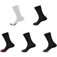 Chaussettes personnalisées en coton pour hommes de grande taille Chaussettes de sport de basket-ball d'élite à tube moyen Crew
