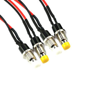 Pbs-110 7Mm Tự Khởi Động Lại Công Tắc Khóa Không Khóa Công Tắc Nút Ấn Tròn Nhỏ Với Dây 20Cm - Product Image 2