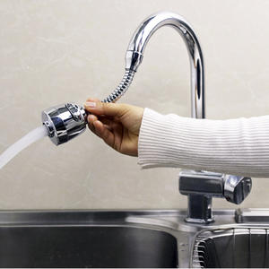 Universal Copper Anti-Splash Extension Faucet Spout 22mm/24mm Swivel Universal Bend for Kitchen Household Accessories - Product Image 1