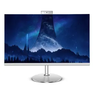 23.8 Inch Tất Cả Trong Một Máy Tính Core I3 I5 I7 Nhà Cung Cấp Giá Kinh Doanh AIO PC Phần Cứng Phần Mềm Máy Tính Để Bàn Tất Cả Trong Một PC