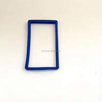 MILAIYOU Porte-cartes d'identité et de crédit en silicone personnalisable, protection de passeport sans fermeture, style tendance, gravure laser/transfert thermique/soie
