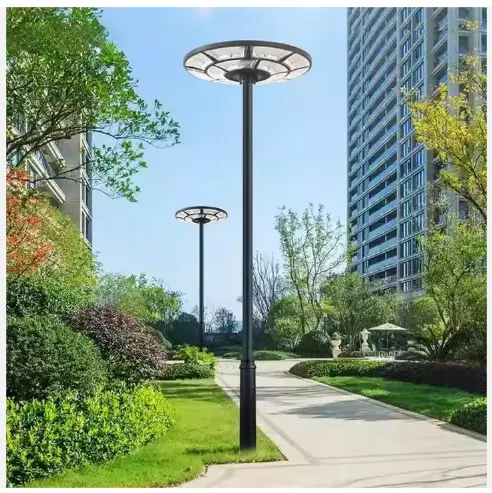 Factory Price Solar Energy Waterproof Outdoor Super Bright IP65 Integrated UFO Solar Garden Light Lamp Park All In One 1000W