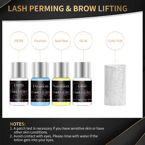 Kit de lifting des cils et des sourcils 2 en 1 Flora Ruby, vente chaude, kit de lifting des sourcils professionnel non irritant pour sourcils sauvages et longue durée - Product Image 3