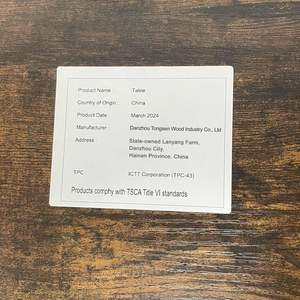 DB ชุดโต๊ะอาหารสีน้ำตาลชนบทขนาด1.2นิ้วไม้โอ๊คหนา63.2 ''L x 35.5'' W x 30.5 ''H สำหรับห้องรับประทานอาหารและห้องนั่งเล่น - Product Image 2