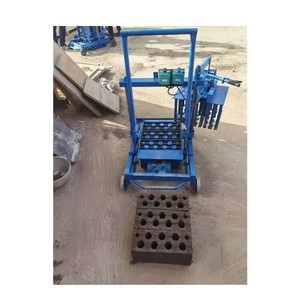 Máquina de Bloques de Construcción con Motor Diésel para Ladrillos de Adobe, Máquina para Hacer Bloques de Cemento y Hormigón - Product Image 2