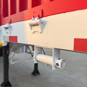 Semi-remorque porte-conteneurs 3 essieux 60 tonnes avec clôture en acier pour <span class=keywords><strong>transport</strong></span> de conteneurs 20/40 pieds, 12 verrous de conteneur, personnalisable pour port - Product Image 6