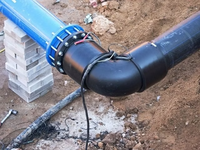 Tuyau d'alimentation en eau anti-corrosion PE100 HDPE sur mesure pour applications industrielles DN20-DN800 certifié ISO