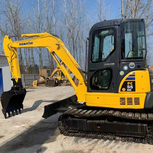 Excavadoras de segunda mano PC55MR de 5.5, 6, 7 y 7.8 toneladas en las mejores condiciones, 95% nuevas, buen estado, incluye motor, bomba, PLC. - Product Image 1