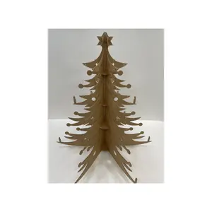 THIMM纸板定制形状印刷FSC认证大地板促销活动圣诞树装饰