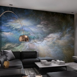 Foshan Custom Size Art rivestimento murale interno decorativo in marmo carta da parati murale - Product Image 5