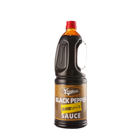 Fournisseur OEM de sauce au poivre noir, assaisonnement culinaire en bouteille, sauce pour steak