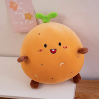 Personalizada Linda Diversión Multi-Color Patata Suave Alivio del Estrés Muñecas de Peluche de Algodón Juguetes de Peluche PARA LA Decoración