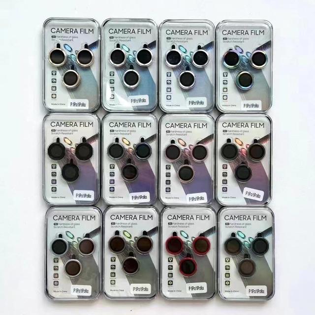 Camera Protector Film Lens Cover For Iphone13 14 15 16 17 Pro Max Samsung Galaxy Phone Anti Scratch HD Clear Protective Cover
