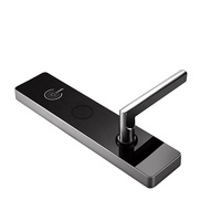 Système de serrure de porte intelligente pour hôtel et appartement avec carte RFID Zigbee et mot de passe, avec clé mécanique
