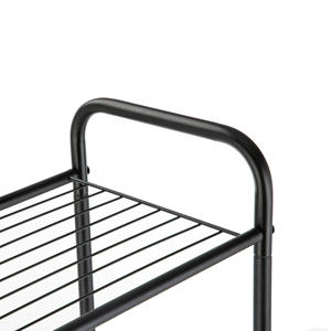 Torre de Almacenamiento para Baño de Hierro Negro Mate Resistente con 5 Estantes para Almacenamiento en Baños de Hogar y Hotel - Product Image 5