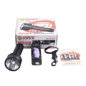 ไฟฉาย LED Wasing Wfl 520 10w ชาร์จไฟได้ กันน้ำ สำหรับตั้งแคมป์กลางแจ้ง - Product Image 1