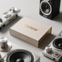 Boîte magnétique imprimée en CMJN avec logo personnalisé Emballage électronique artisanal avec feuille d'or Boîtes cadeaux en carton rigide avec doublure en éponge