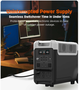 高容量家用太阳能备份室外电源使用3600瓦便携式电站 - Product Image 2