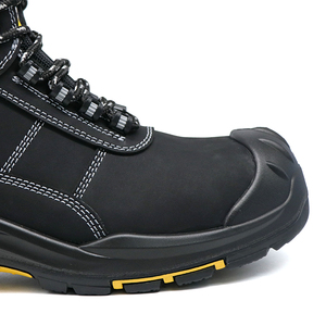 Zapatos de Seguridad Cómodos para Hombre MAXITOUGH, Tipo Industria Pesada, con Aislamiento de 12KV, Antideslizantes, de Nobuk, Entresuela Antiperforación y Puntera de Fibra de Vidrio - Product Image 3