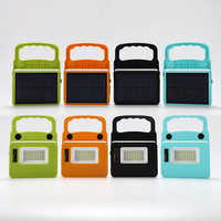 Luz solar para acampar con mango, lámpara portátil recargable, luz LED para acampar con Banco de energía, luces portátiles impermeables para exteriores