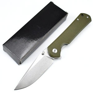 Xách tay tự vệ gấp túi dao G10 xử lý 5cr13 thép không gỉ răng cưa Cạnh Lưỡi 20cm cắm trại DIY OEM/ODM - Product Image 6