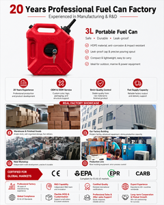 Nouvelles bidons en plastique Linda Epa Erp <span class=keywords><strong>pour</strong></span> carburant, jerrycan de 3L <span class=keywords><strong>pour</strong></span> <span class=keywords><strong>moto</strong></span>, conteneur d'essence et d'huile - Product Image 5