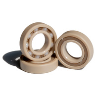 Roulement à billes en acier inoxydable de Construction à grande vitesse 625ZZ joints ouverts Double P5 P4 40mm rouleau de fenêtre coulissante en plastique huile ouverte
