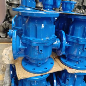 Válvula de parada de alivio de presión hidráulica de hierro dúctil de prevención de reflujo de baja resistencia - Product Image 4