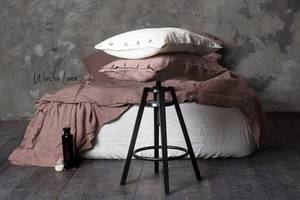 Funda de Almohada Queen de Algodón 100% Lavado Suave Color Mostaza, con Cierre de Botones Tejido, para Almohadas Decorativas King, 200 Hilos - Product Image 6