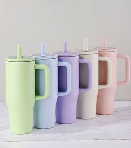 Vaso de Acero Inoxidable de Doble Pared con Aislamiento al Vacío de 40 oz, con Asa y Tapa, a Prueba de Fugas, Libre de BPA, Personalizado - Product Image 4