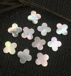 4mm to10mm Vòng vỏ màu trắng phẳng trở lại hình dạng tùy chỉnh mẹ của Ngọc Trai <span class=keywords><strong>Cabochon</strong></span> cho trang sức trang trí - Product Image 5