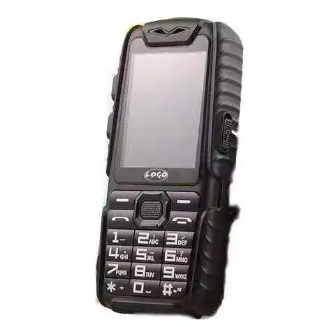 A6 هاتف محمول وعر 2.4 "TFT المزدوج سيم الصاخبة المتكلم مضيا في الهواء الطلق للصدمات الهاتف المحمول