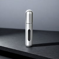 Vente flash - Mini flacon de parfum portable en aluminium rechargeable avec atomiseur, parfum coloré avec vaporisateur