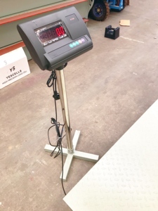 Yesscale kỹ thuật số công nghiệp tầng trọng lượng Quy mô 1000kg 1ton 3 tấn khuôn mẫu thép LED/LCD hiển thị OEM ODM - Product Image 4