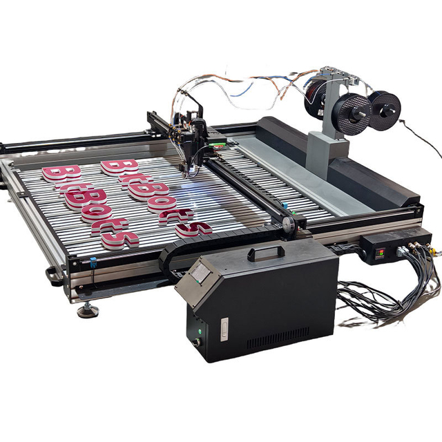 Outdoor Advertising Sign 3D Printer for LED Channel Letter Printing