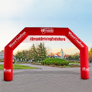Custom <b>Arch</b> Vinyl Inflatable <b>Arch</b> 10ft Height Portable Wedding Event <b>Decoration</b> - Product Image 4