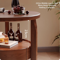 Table basse multifonction en bois massif moderne avec tiroirs de rangement pour salon, chambre, appartement